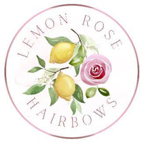 Lemon Rose Hairbows, Hair bow business, selling boutique bows, clips and headbands for children 
